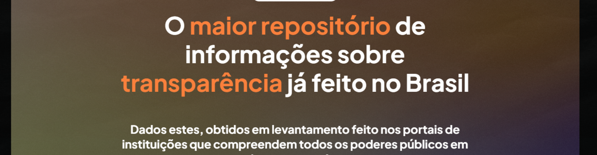 Radar da Transparência Pública